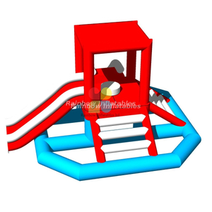 Inflatable Guard Tower Slide