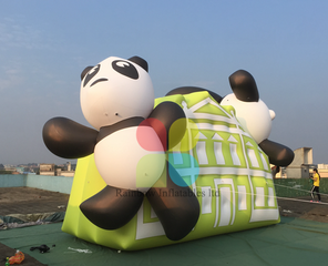Outdoor Inflatable Panda Animal Cartoon toys for Decoration