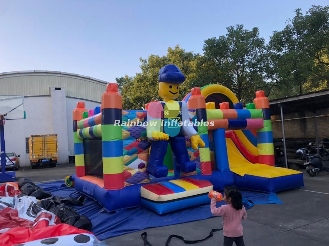Inflatable Lego Builder Man Funcity