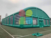 Green Outdoor Beach Inflatable Party and Tennis Tent for Events