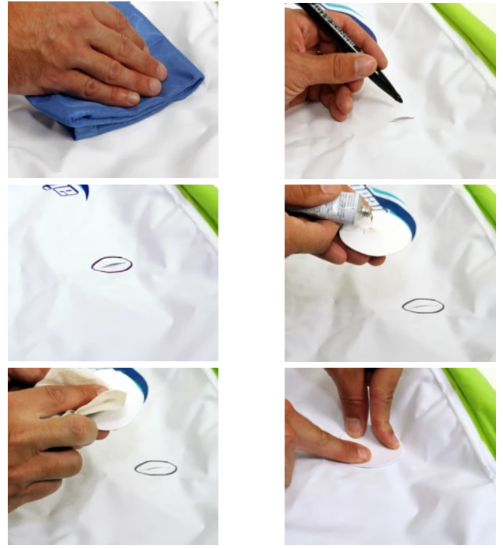 How to Repair Holes in Seams on Inflatables