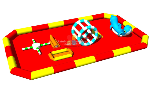 School holiday fun pool inflatables 