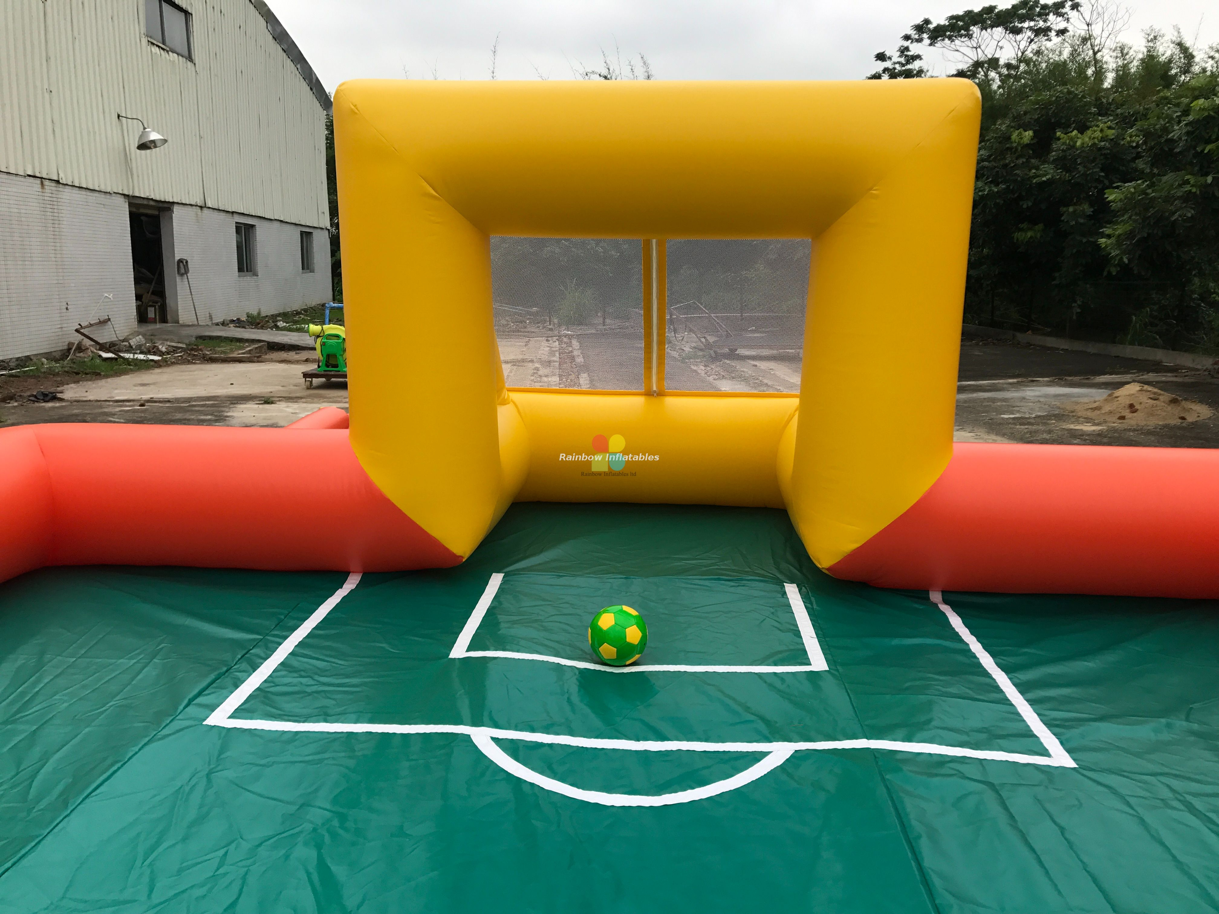 RB10003（12x6x2m）Inflatable soap football field soccer game