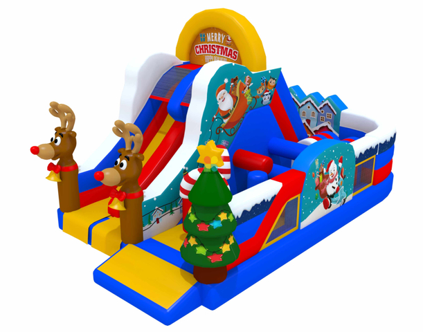 Inflatable Chistmas theme park for rent business