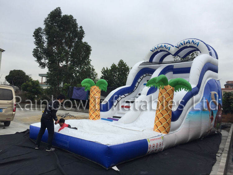 China High Quality Vaiana Water Slide Undersea Theme Water Slide Manufacturer