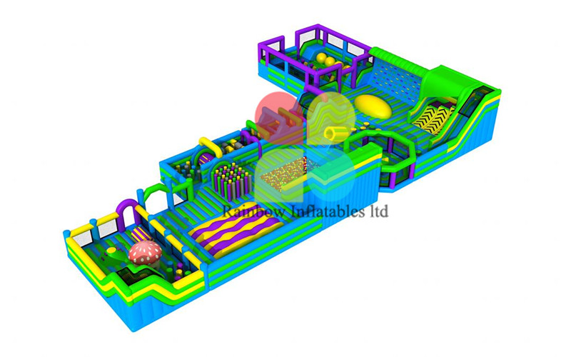 Commercial Inflatable trampoline Theme Amusement Park Playground For Sale 