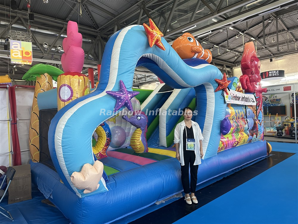  Inflatable under Sea Bounce House by Rainbow