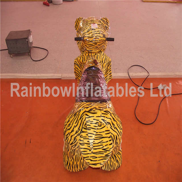 RB22055（0.4x0.6m）Rainbow Tiger Plush Electric Toy Car