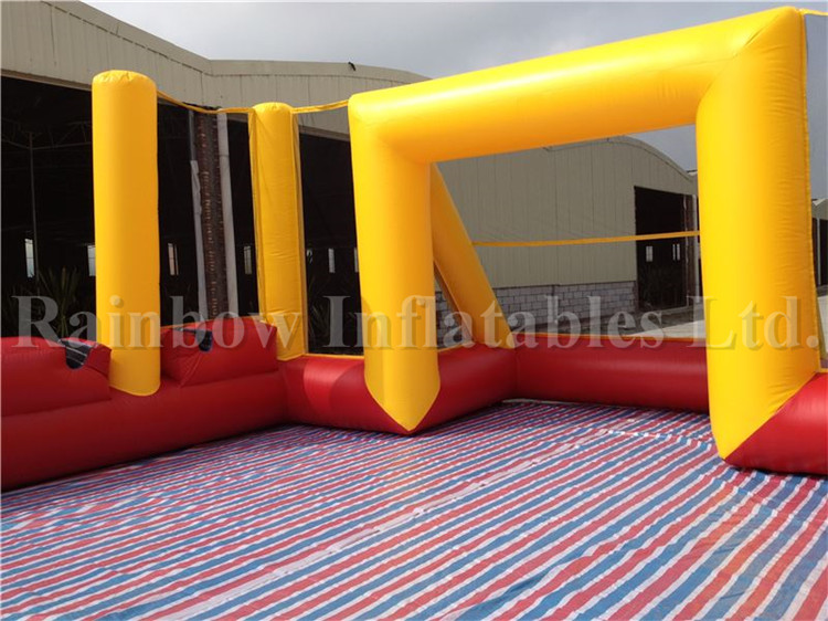 Large Outdoor Customized Inflatable Football Field Soccer Field for Adults