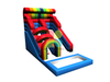 RB06113（4x8x5m）Inflatable Colorful rainbow Slide for sale 