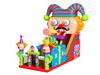 RB6099（9x5.5m）Inflatable giant clown slide for children and adult 