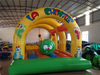 RB1027（6x4m）Inflatable Rainbow Caterpillar bouncy castle