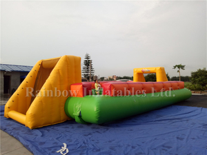 RB10004（12x6m）Inflatable Human Table Football Field/Pitch For Adult Outdoor Field
