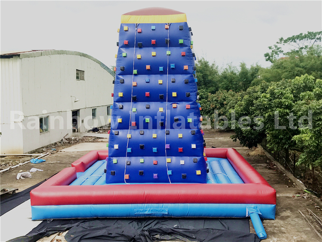 Hot Sale Commercial Inflatable Rock Climbing Wall Climbing Game for Kids And Adults