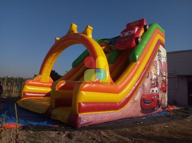 Inflatable Race Car Slide 