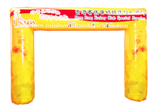 RB21031（3.65x2.4m）Inflatable arch custom inflatable advertising arch for sale inflatable air arch