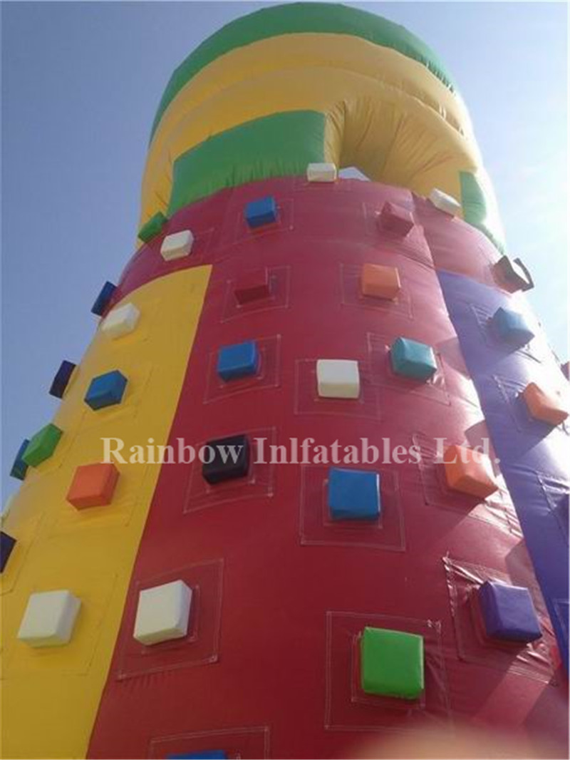 Popular Outdoor Commercial Inflatable Adults Climbing Wall Climbing Mountain