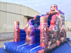 Outdoor Commercial Inflatable Disney Film Dry Slide for Children