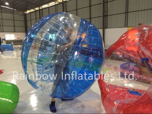 RB33007-5（dia 1.5m）Inflatable Rainbow body bumper ball for adult 