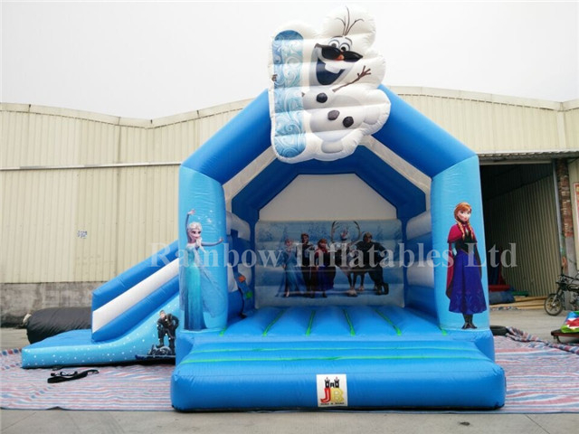 Outdoor Commercial Inflatable Frozen Jumping Castle