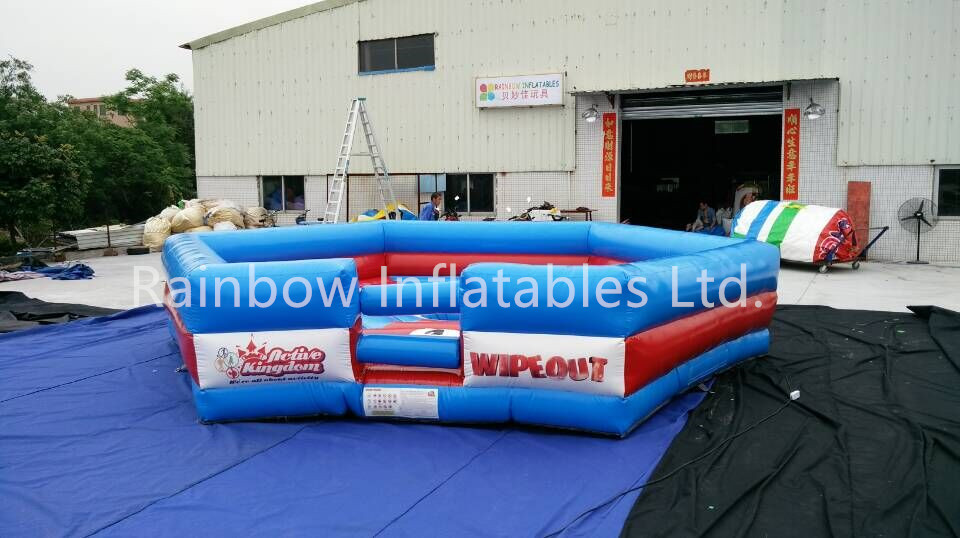 RB91015 （dia 7m）Inflatable Wipeout Game Matrress /inflatable mechanical bull