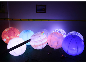  Inflatable Stand Light Up Balloon for Outdoor Events