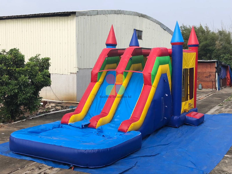 Inflatable Bounce House with Slide And Pool