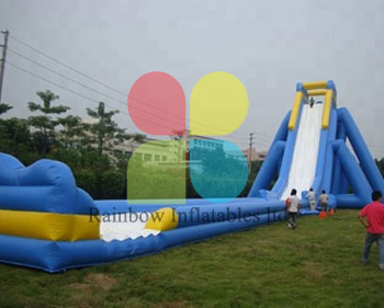 China Beach Inflatable Hippo Water Slide Manufacturer, Giant Inflatable Water Slide Supplier