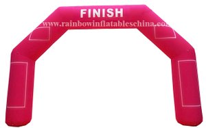 RB21032（8x5m）inflatable Personal customized logo advertisement arch tart finsh archway for sale