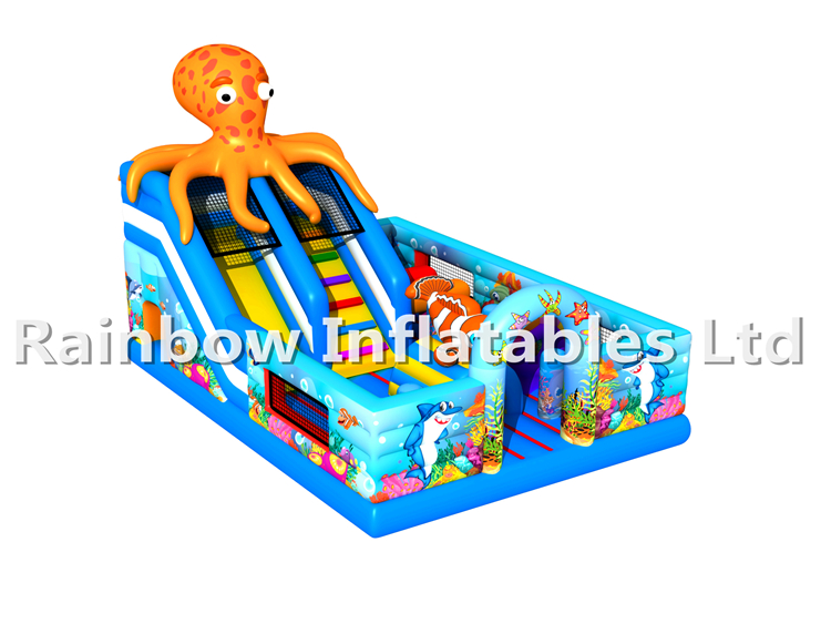 RB4123(7X5X6m）Inflatables octopus Theme funcity