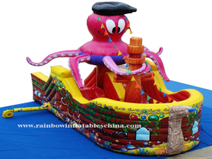 RB11006（6.5x4m）Inflatables Octopus theme pirate ship