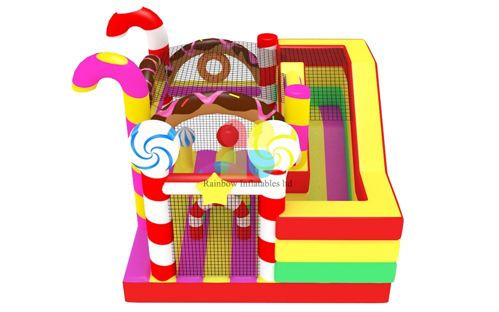 Hot Sale Inflatable Candy Playground for Outdoor And Indoor