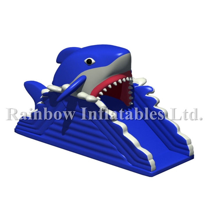 RB01045（7.5x4m）Inflatable Factory Made Shark Bouncer/Inflatable Slide With Shark