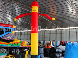RB23042（4mh）Inflatables yellow and red Air Dancer for adv