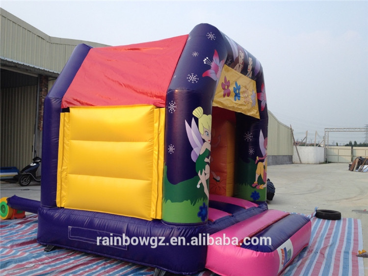 RB1059（3x3.5m） Inflatable Tinkerbell bouncy castle