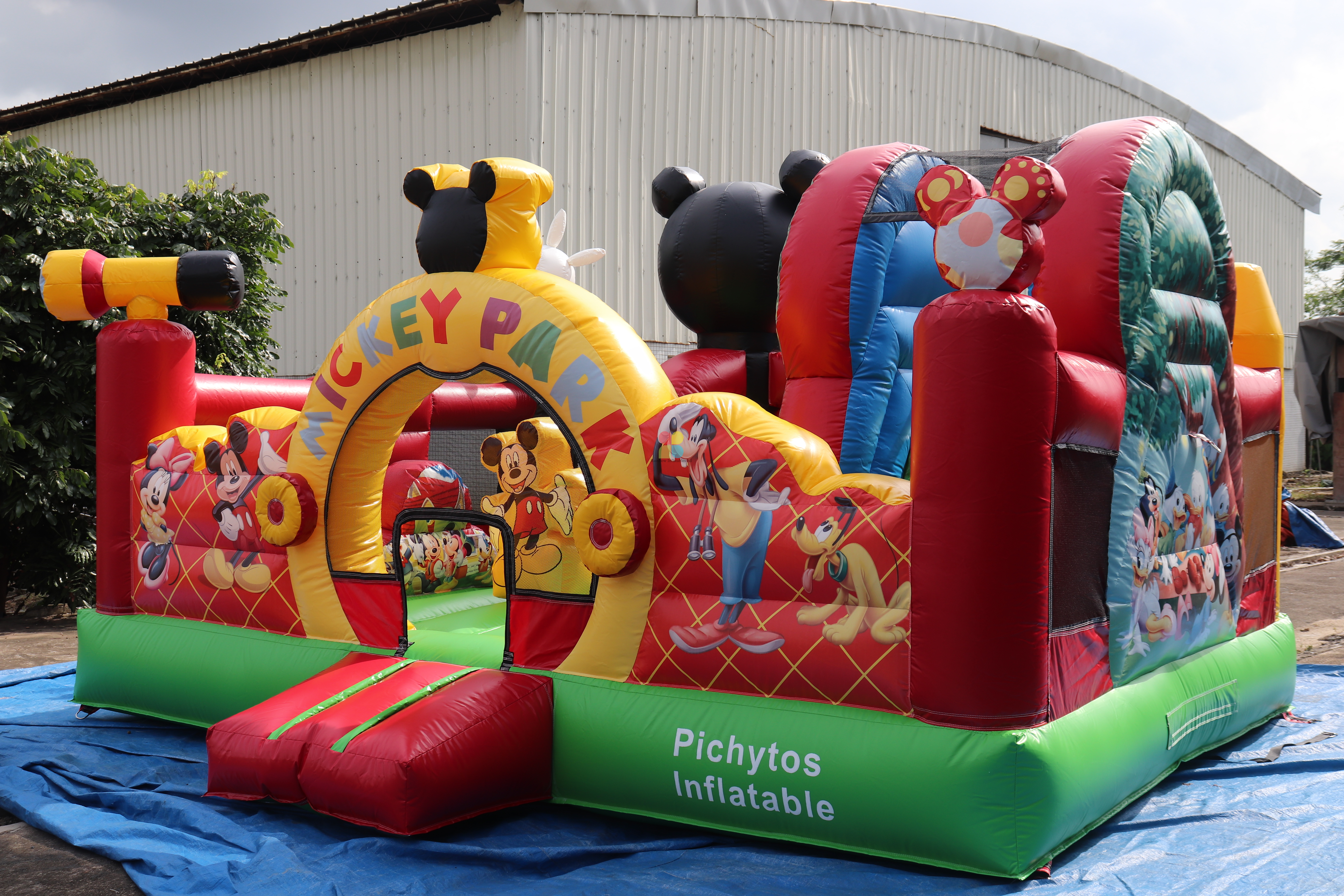 High Quality Commercial Inflatable Mickey Mouse Playground Funland 