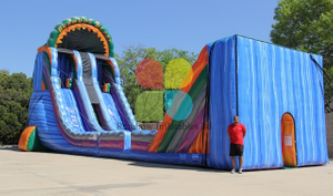 Inflatable Zip Line Sports Game