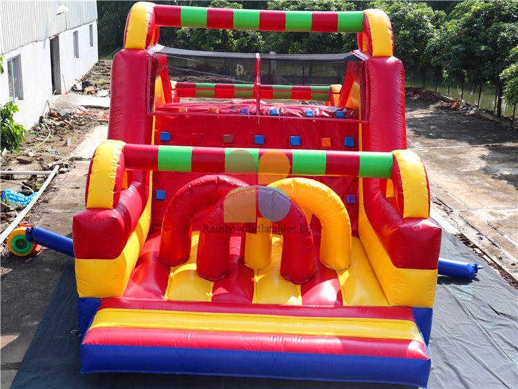 Large Customized Backyard Inflatable Obstacle Course for Kids And Adults