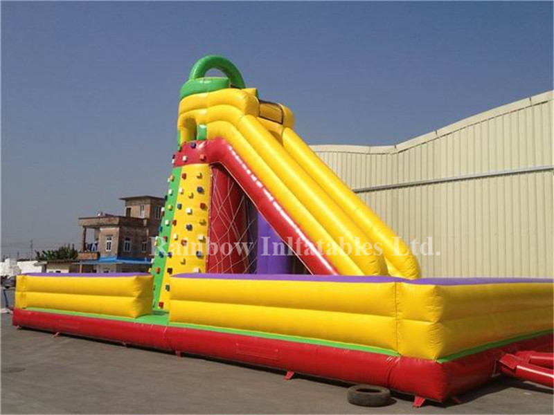 Popular Outdoor Commercial Inflatable Adults Climbing Wall Climbing Mountain