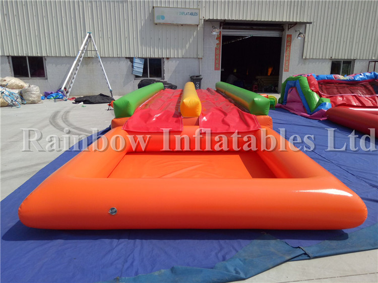 Outdoor Durable Inflatable Slip And Slide with Pool for Kids