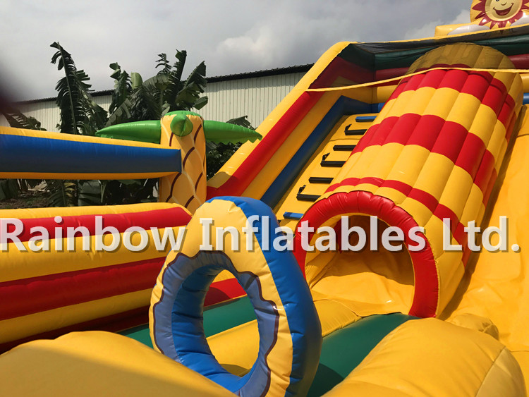 Giant Outdoor Inflatable Animal Playground Funcity for Toddlers