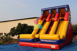 Outdoor Commercial Durable Inflatable High Slide for Adults