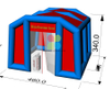 Inflatable House Tent with Automatic Sensive Spreyer,Medical Aid Tent,medical Tunnel To Prevent Coronavirus