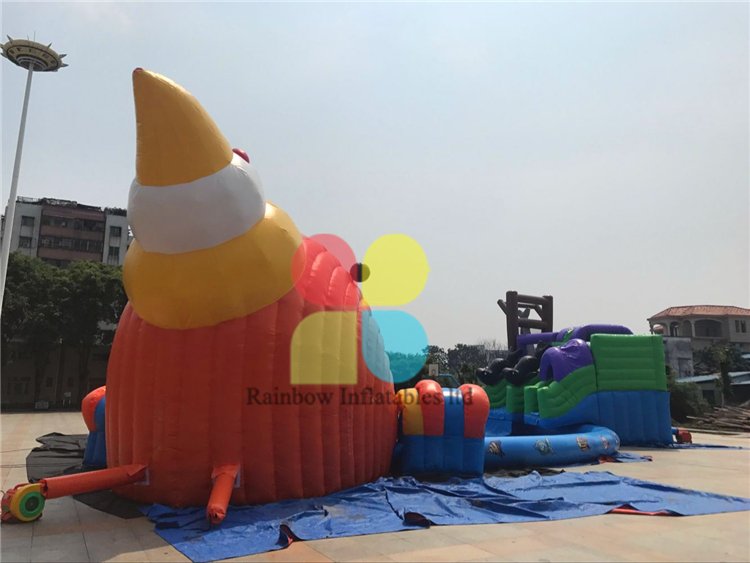 Hot Outdoor Commercial Inflatable Water Park Above Ground Water Park for Sale