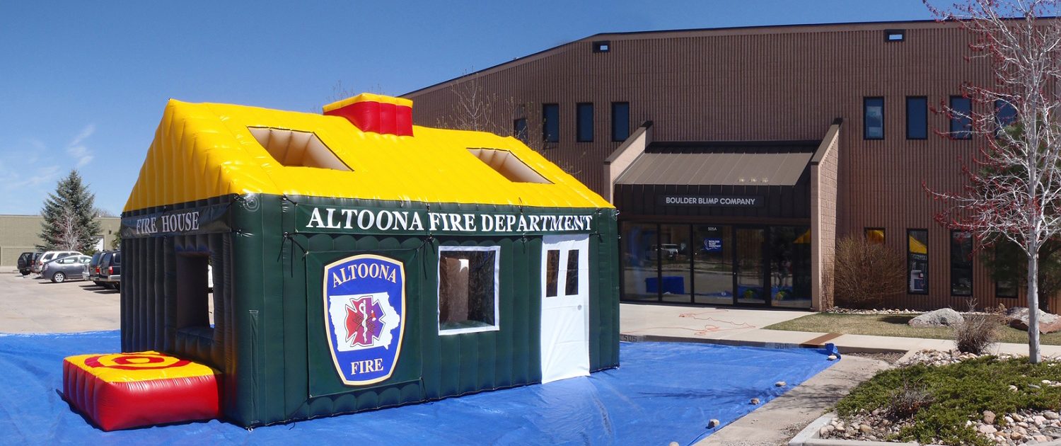Inflatable Fire safety education house