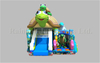 Commercial Durable Inflatable Sea Turtle Theme Combo for Kids