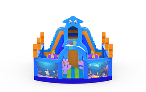 Giant Ocean World Inflatable Playground