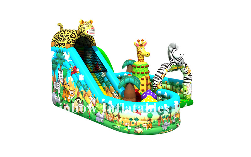 New Design Commercial Inflatable Zoo Funcity Playground for Children