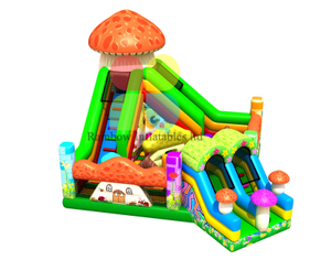 China Inflatable Mushroom Playground Manufacturer Commercial Grade Pvc Mushroom Slide