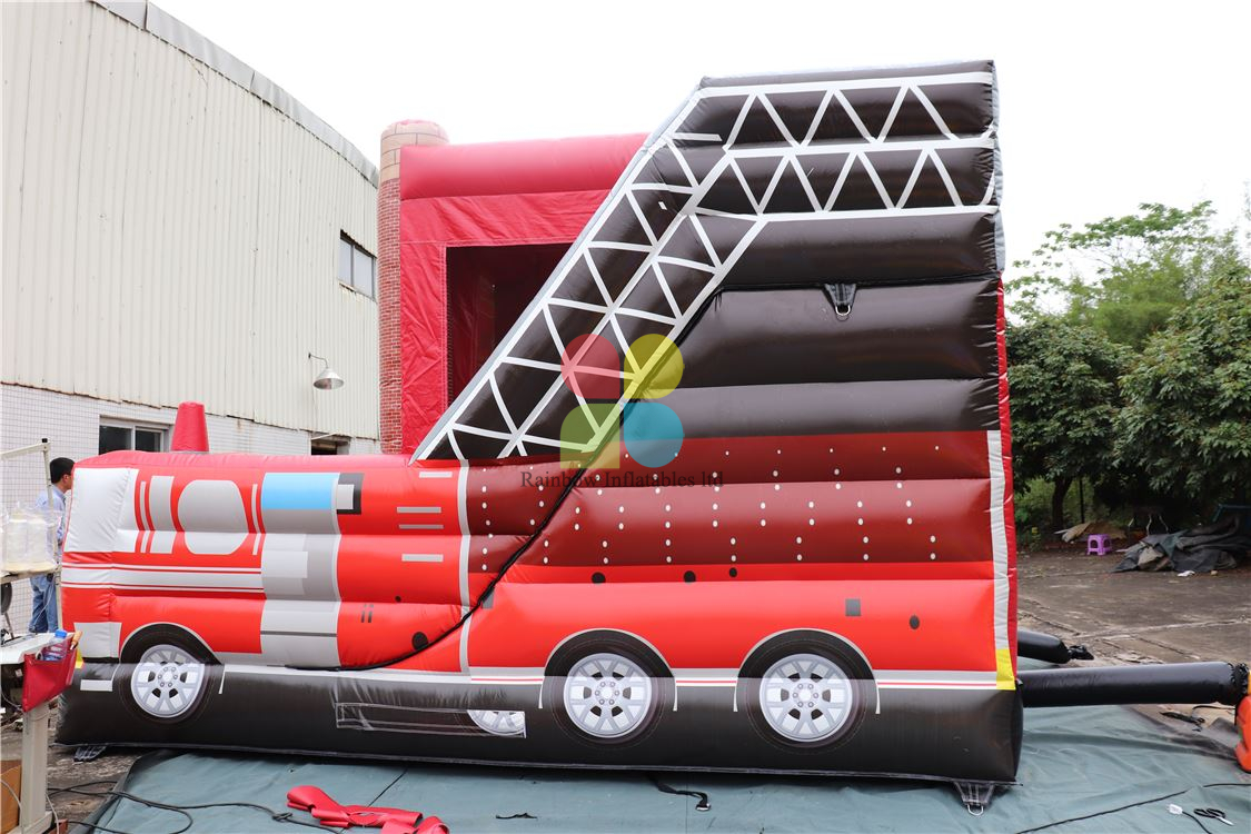 Fire Station Bounce And Slide Combo